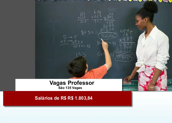 Vagas professor 