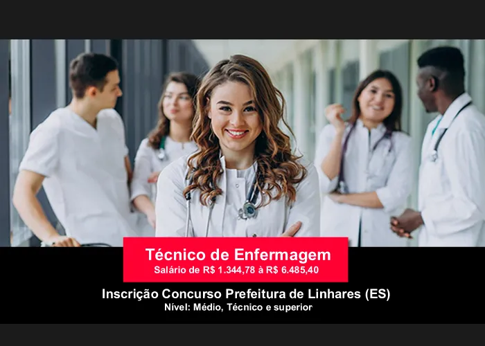 Vaga Técnico Enfermagem 