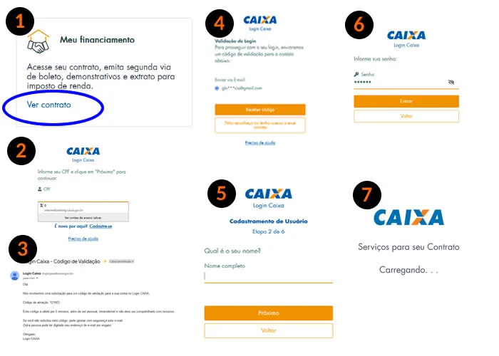 Emissão Boleto Habitação Caixa

Aqui, você imprime a segunda via do seu boleto de forma rápida, prática e sem sair de casa. Basta escolher a opção desejada e emitir!

Você pode gerar a 2ª via do seu boleto habitacional por meio dos seguintes canais:

• Site Habitação Digital CAIXA
• App Habitação CAIXA
• App CAIXA e Internet Banking CAIXA
• App CAIXA Tem
• Telefones: 4004 0104 (Capitais) ou 0800 104 0104 (Demais cidades), na opção 4, o atendimento está disponível de segunda a sexta-feira das 08h às 20h.

O pagamento do boleto pode ser realizado pelo App CAIXA, Internet Banking CAIXA, App CAIXA Tem, caixa eletrônico, Lotéricas ou em outros bancos.

O boleto é gerado com vencimento para o mesmo dia.

Atenção: não é necessário ter o boleto para pagamento do Programa Minha Casa Minha Vida – faixa I e FAR no Internet Banking CAIXA ou nas Lotéricas.



1º) Acesse o site clicando na imagem;

2º) Utilize seu CPF e senha;

3º) Se você não tiver cadastro é precisa realizar, faça uma busca no seu cadastro adicionando o número do seu CPF e coloque pra recuperar a senha;

4º) Se houver cadastro um código será encaminhado para o seu emial;

5ª) Se você~e não possuir cadastro, lembre-se será preciso realiza-lo, você devera ter um celular em mãos para confirmação do código de cadastro.

6º) Após a confirmação do cadastro você deverá criar uma senha;

7ª) Só após todos os passos PARABÉNS você terá acesso ao seu contrato para emissão do boleto habitação da caixa.


Você que tem financiamento de casa juntamente com a Caixa Econômica, então aqui você tem acesso ao seu boleto para pagamento.

Para solicitar o seu Boleto Habitação da Caixa tenha em Mãos o NÚMERO CONTRATO e CPF acesse o site de referencia na imagem acima!,  Boleto mensal de habitacao, Impressão boleto Habitação e Caixa habitação, em, Brasil