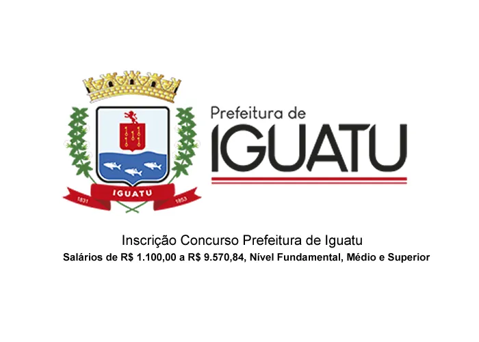 A Prefeitura de Iguatu, a 368 km de Fortaleza, vai abrir inscrições em 26 de novembro para concurso público com 300 vagas. As oportunidades são para os níveis fundamental (completo e incompleto), médio, técnico e superior. O salário varia de R$ 1.100 a R$ 9.570,84. O concurso Iguatu é organizado pela Universidade Patativa do Assaré (UPA).

As inscrições podem ser feitas no site da UPA até o dia 31 de dezembro de 2021.

A inscrição custa o seguinte valor: 
•	Nível fundamental: R$ 80
•	Nível médio e técnico: R$ 120
•	Nível superior: R$ 150

Etapas do concurso

Os candidatos inscritos no concurso Prefeitura de Iguatu passarão pelas seguintes etapas: 
Primeira Etapa: 

•	Prova objetiva com questões de múltipla escolha, com previsão de ser aplicada no dia 30 de janeiro de 2022.

Segunda Etapa: 

•	Prova de títulos para os cargos de nível superior que obtiverem nota na etapa anterior igual ou superior a 50% da pontuação total.

•	Os desempates eventuais entre os candidatos serão resolvidos pelos critérios de: idade mais elevada, maior nota nas questões de Conhecimentos Específicos e sorteio.

Fundamental incompleto 

•	Artesão;
•	Auxiliar de Limpeza Urbana;
•	Auxiliar de Serviços Gerais;
•	Calceteiro;
•	Cozinheiro(a);
•	Magarefe;
•	Merendeira;
•	Porteiro;
•	Tratorista; e
•	Vigia.
Fundamental completo 
•	Atendente;
•	Cuidador;
•	Eletricista;
•	Inspetor de Vigilância Sanitária;
•	Motorista “AB”; e
•	Recepcionista.
•	Ensino médio
•	Agente Administrativo;
•	Agente Comunitário de Saúde;
•	Agente de Controle de Endemias;
•	Agente de Fiscalização Ambiental;
•	Agente Municipal de Trânsito “AB”;
•	Agente Municipal de Trânsito “A” e “D”;
•	Auxiliar de Farmácia;
•	Auxiliar de Trânsito;
•	Fiscal de Obras;
•	Fiscal de Tributos Municipais;
•	Intérprete de Libras; e
•	Maqueiro.
Ensino médio com curso técnico ou específico 
•	Atendente de Consultório Dentário;
•	Técnico Agrícola;
•	Técnico em Enfermagem; e
•	Técnico em Segurança do Trabalho.

Ensino superior 

•	Assistente Social;
•	Cirurgião-Dentista;
•	Educador Físico;
•	Enfermeiro;
•	Engenheiro Civil;
•	Fisioterapeuta;
•	Fonoaudiólogo;
•	Médico (Pediatra, PSF, Psiquiatra);
•	Médico Veterinário;
•	Nutricionista;
•	Professor (Geografia, Matemática, Português, Pedagogo);
•	Psicólogo;
•	Psicopedagogo;
•	Regente de Música Popular;
•	Técnico Administrativo I; e
•	Terapeuta Ocupacional.
, Vagas emprego Iguatu, Cadastro de Curriculo Iguatu e Concursos Abertos para Iguatu, em, Brasil