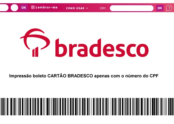 Boleto Bradesco, Abra sua conta , Cartão de crédito   eConta de banco online